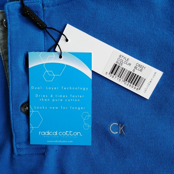 CALVIN KLEIN men's short sleeve polo - Picture 8 of 8